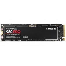 Твердотельный накопитель M.2 500Gb, Samsung 980 Pro, PCI-E 4x 4.0 (MZ-V8P500BW)
