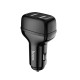 Автомобільний зарядний пристрій Hoco Z36 + Micro USB, Black, 2xUSB, 2.4A