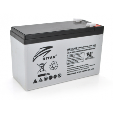 Батарея для ИБП 12В 9Ач AGM Ritar HR1236W Gray Case, 151х65х94 мм, 2.60kg (HR1236W)