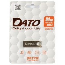 USB Flash Drive 64Gb DATO DS7016 Silver, (DS7016S-64G)