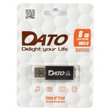 USB Flash Drive 8Gb DATO DS7012 Black, (DS7012B-08G)