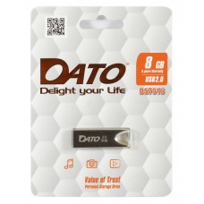 USB Flash Drive 8Gb DATO DS7016 Silver, (DS7016S-08G)
