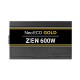 Блок живлення 600W, Antec Neo ECO GOLD ZEN NE600G, Black, 80+ GOLD (0-761345-11682-4)