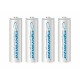 Аккумулятор AA, 2000 mAh, Esperanza, White, 4 шт, 1.2V, Blister (EZA104W)