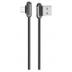 Кабель USB <-> microUSB, Hoco Soul cable, Metal Grey, 1 м (U60)