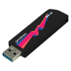 USB 3.1 Flash Drive 64Gb Goodram UCL3 (Cl!ck) Black (UCL3-0640K0R11)