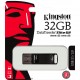 USB 3.1 Flash Drive 32Gb Kingston DataTraveler Elite G2, Black, R180/W70 MB/s (DTEG2/32GB)