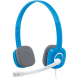 Навушники Logitech H150, Blue, 3.5 мм, поворотний мікрофон (981-000368)