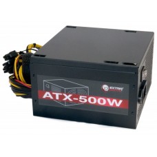 Блок живлення Extradigital ATX-500W EDIPS500T, 500W, Black, 80 PLUS, 120 мм (PSE3889)