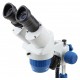 Мікроскоп бінокулярний BAKU BA-007, збільшення 20Х-40Х з підсвічуванням, 340x285x150, 2.7 кг