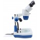Микроскоп бинокулярный BAKU BA-007, увеличение 20Х-40Х с подсветкой, 340x285x150, 2.7 кг