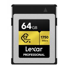 Карта пам'яті CompactFlash, 64Gb, Lexar Professional CFexpress Type B (LCFX10-64GCRB)