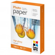 Фотопапір ColorWay, глянцевий, A4, 260 г/м², 100 арк, Bulk (PG260100A4_OEM)