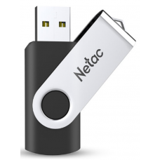 USB Flash Drive 32Gb Netac U505, Black/Silver (NT03U505N-032G-20BK)