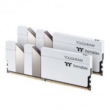 Пам'ять 8Gb x 2 (16Gb Kit) DDR4, 3200 MHz, Thermaltake TOUGHRAM, White (R020D408GX2-3200C16A)
