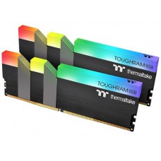 Память 8Gb x 2 (16Gb Kit) DDR4, 3200 MHz, Thermaltake TOUGHRAM RGB, Black (R009D408GX2-3200C16A)