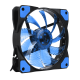 Вентилятор 120 мм, GameMax AirForce 12X, 120х120х25 мм, Blue LED підсвічування (GMX-AF12B)
