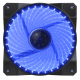 Вентилятор 120 мм, GameMax GaleForce, 120х120х25 мм, Blue LED підсвічування (GMX-GF12B)