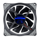 Вентилятор 120 мм, GameMax RingForce, 120х120х25 мм, Blue LED підсвічування (GMX-RF12-B)