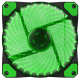 Вентилятор 120 мм, GameMax GaleForce, 120х120х25 мм, Green LED подсветка (GMX-GF12G)