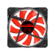 Вентилятор 120 мм, GameMax GaleForce, 120х120х25 мм, Red LED підсвічування (GMX-GF12R)