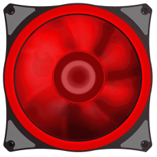 Вентилятор 120 мм, GameMax RingForce, 120х120х25 мм, Red LED подсветка (GMX-RF12R)