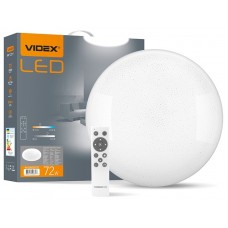 Світильник стельовий світлодіодний Videx, 220V, 72W, White, 6480 Lm, IP44 (VL-CLS1522-72)