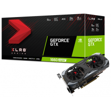 Видеокарта GeForce GTX 1660 SUPER, PNY, XLR8 Gaming OC, 6Gb GDDR6, 192-bit (VCG16606SDFMPB-O)