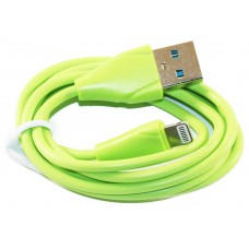 Кабель USB <-> Lightning, Celebrat, Green, 1м, 2.1A (CB-01i)
