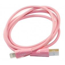 Кабель USB <-> Lightning, Celebrat, Pink, 1м, 2.1A (CB-01i)