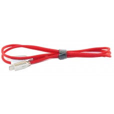 Кабель USB <-> USB Type-C, Celebrat, Red, 1 м, (CB-07T)