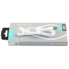 Кабель USB <-> USB Type-C, Celebrat, White, 1 м, (Fly-2t)