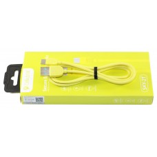 Кабель USB <-> USB Type-C, Celebrat, Yellow, 1 м, (Sky-2t)