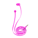 Навушники Trust Duga In-Ear, Neon Pink, 3.5 мм, мікрофон, вставні (22109)