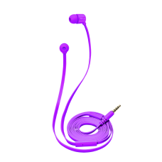 Наушники Trust Duga In-Ear, Neon Purple, 3.5 мм, микрофон, вставные (22110)