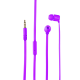 Навушники Trust Duga In-Ear, Neon Purple, 3.5 мм, мікрофон, вставні (22110)