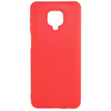 Накладка силіконова для смартфона Xiaomi Redmi Note 9 Pro/Note 9S, Soft case matte Red