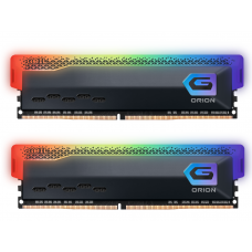 Пам'ять 8Gb x 2 (16Gb Kit) DDR4, 3200 MHz, Geil Orion RGB, Black (GOSG416GB3200C16BDC)