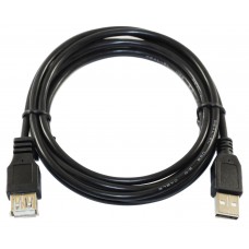 Кабель-подовжувач USB 2 м REAL-EL Pro Black (102945)