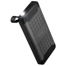 Универсальная мобильная батарея 10000 mAh, Trust Hyke Outdoor, Black (23564)