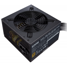 Блок питания 600W, Cooler Master MWE 600 Bronze - V2, Black, 80+ BRONZE (MPE-6001-ACAAB-EU)