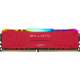 Пам'ять 8Gb DDR4, 3200 MHz, Crucial Ballistix RGB, Red (BL8G32C16U4RL)