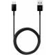 Кабель USB - USB Type-C 1.5 м Samsung Black, 2.4A (EP-DG930IBRGRU)