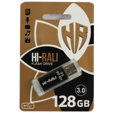 USB 3.0 Flash Drive 128Gb Hi-Rali Rocket series Black (HI-128GBVC3BK)