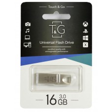 USB 3.0 Flash Drive 16Gb T&G 117 Metal series Silver (TG117SL-16G3)
