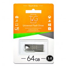 USB 3.0 Flash Drive 64Gb T&G 117 Metal series Black (TG117BK-64G3)