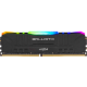 Память 16Gb DDR4, 3200 MHz, Crucial Ballistix RGB, Black (BL16G32C16U4BL)