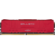 Память 8Gb DDR4, 2666 MHz, Crucial Ballistix, Red (BL8G26C16U4R)