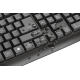 Клавіатура Trust ClassicLine, Black, USB, захист клавіатури від пролитої рідини (20626)