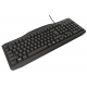 Клавіатура Trust ClassicLine, Black, USB, захист клавіатури від пролитої рідини (20626)